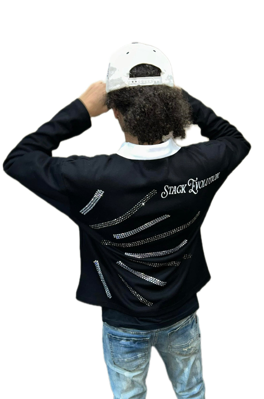 Rhinestone Rugby (Black)