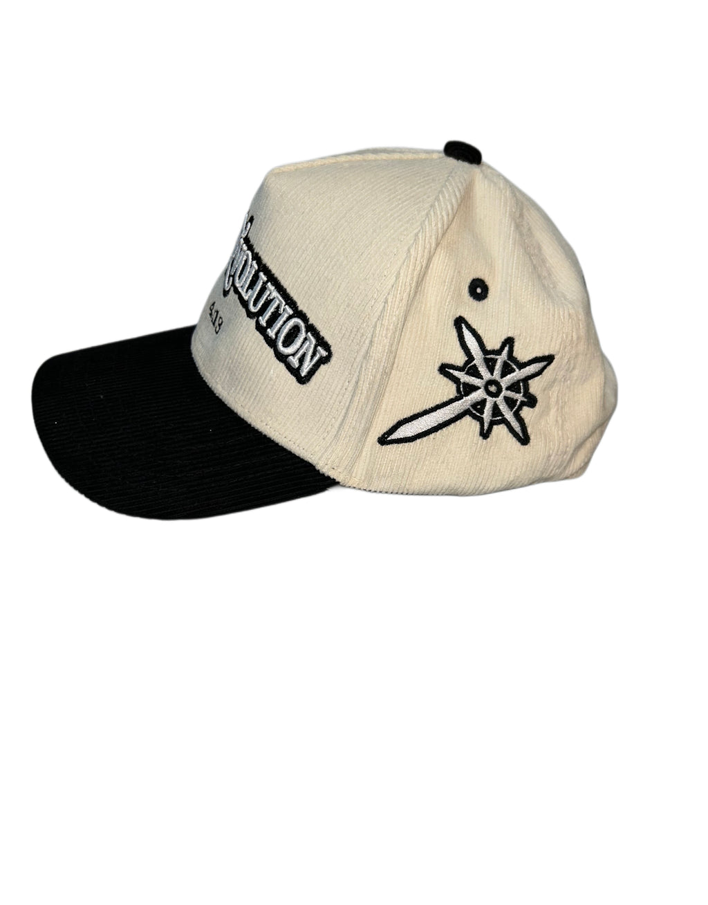 Corduroy cap (Black)