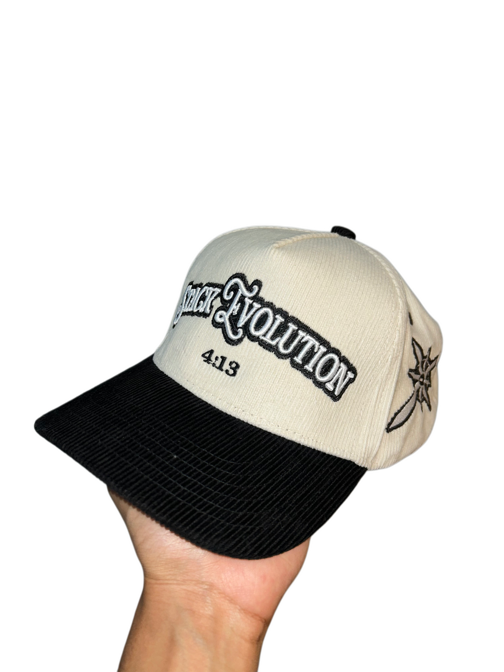 Corduroy cap (Black)