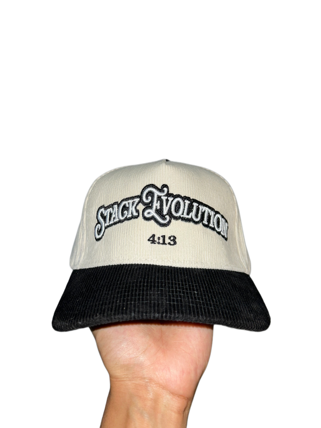 Corduroy cap (Black)