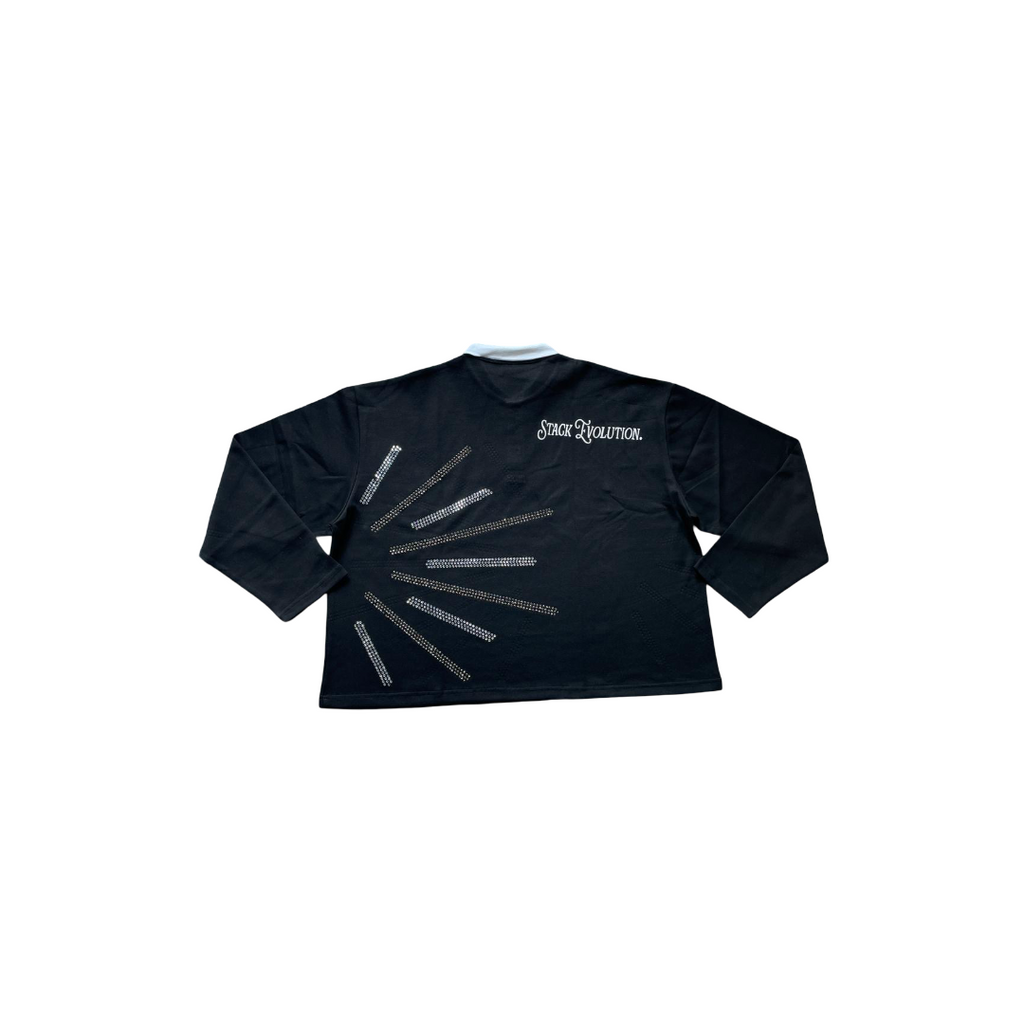 Rhinestone Rugby (Black)