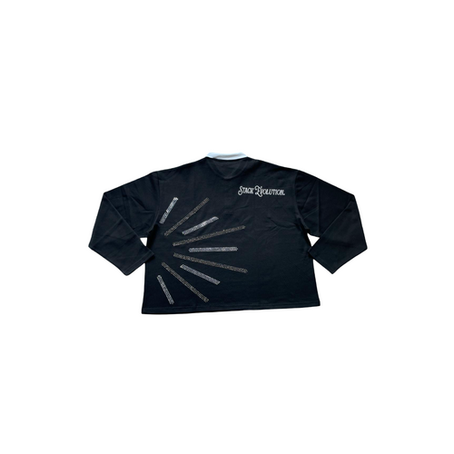Rhinestone Rugby (Black)