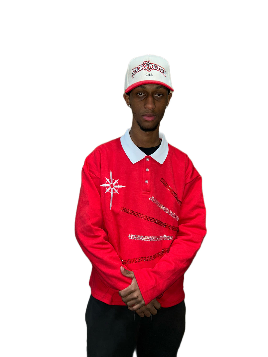 Rhinestone Rugby (Red)