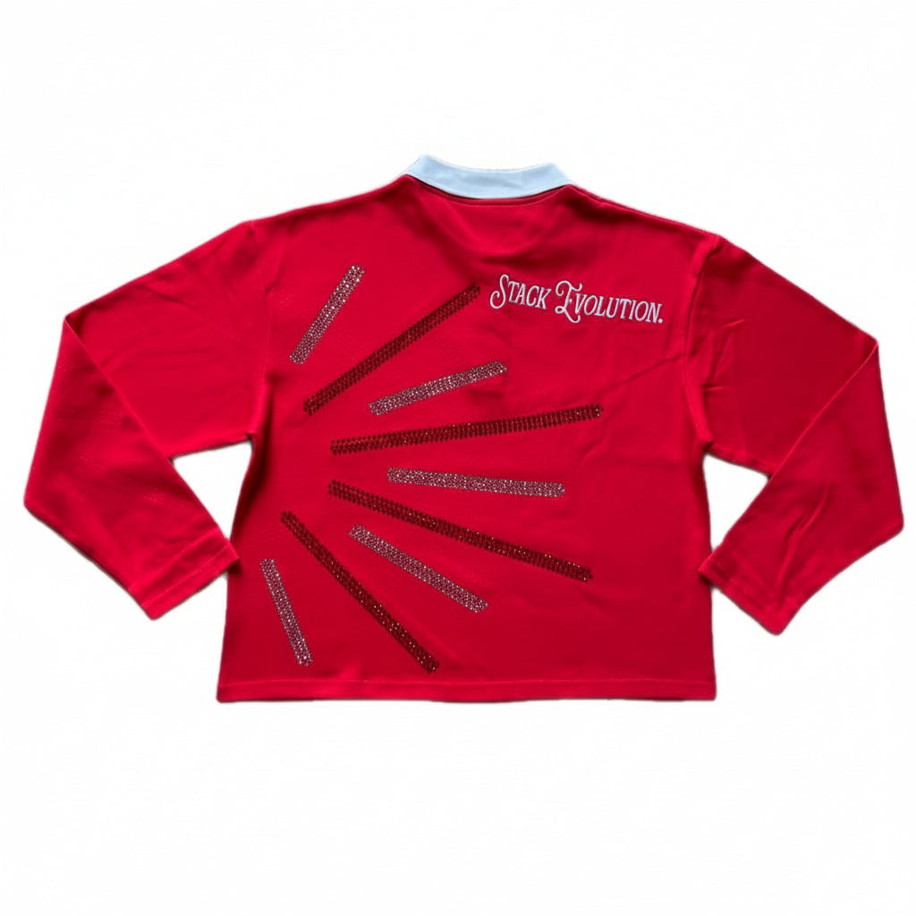 Rhinestone Rugby (Red)