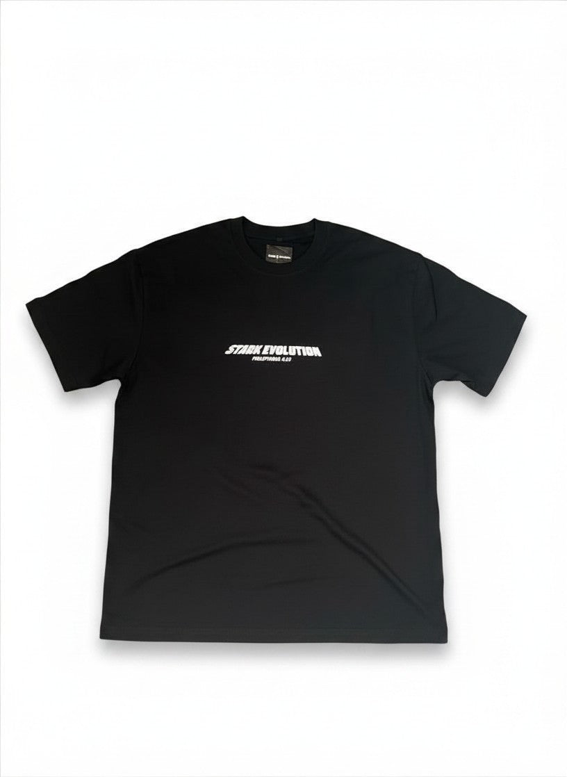 Back SE Logo tee (Black/White)