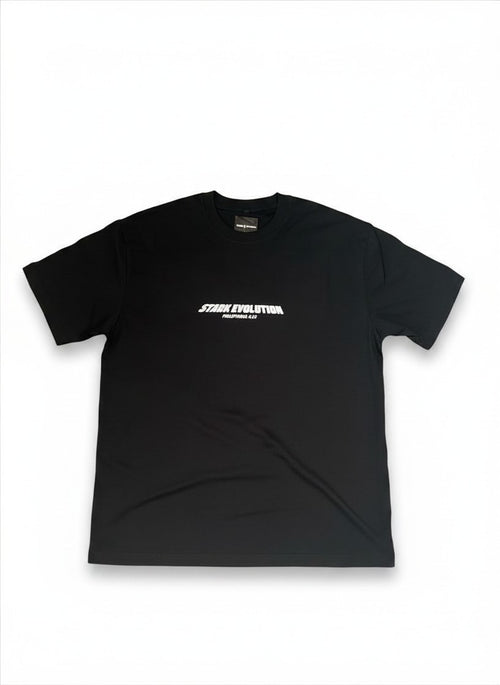 Back SE Logo tee (Black/White)